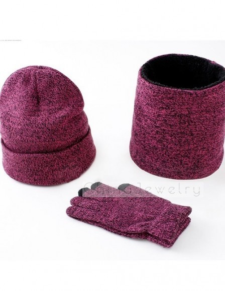 Комплект (шапка, шарф, варежки) Q05660