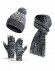 Комплект (шапка, шарф, варежки) Q05624