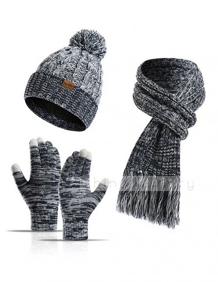 Комплект (шапка, шарф, варежки) Q05624