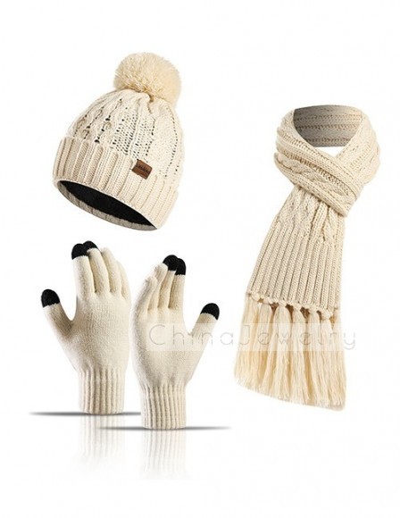 Комплект (шапка, шарф, варежки) Q05625