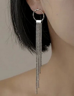 Длинные серьги