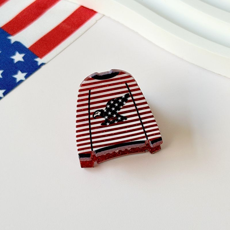 Заколка с флагом США CJW54478