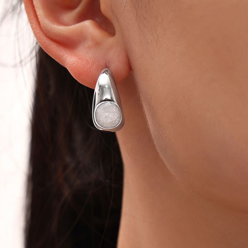 Серьги сталь CJL24780 Серьги сталь CJL24780