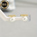 Золотые серьги из стали с жемчугом CJZ47811