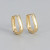 Серебряные серьги-обручи ASUZ33426