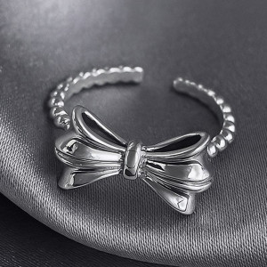 Кольцо с бантом и шариковой шинкой 1J12185CJJ Кольцо с бантом и шариковой шинкой 1J12185CJJ