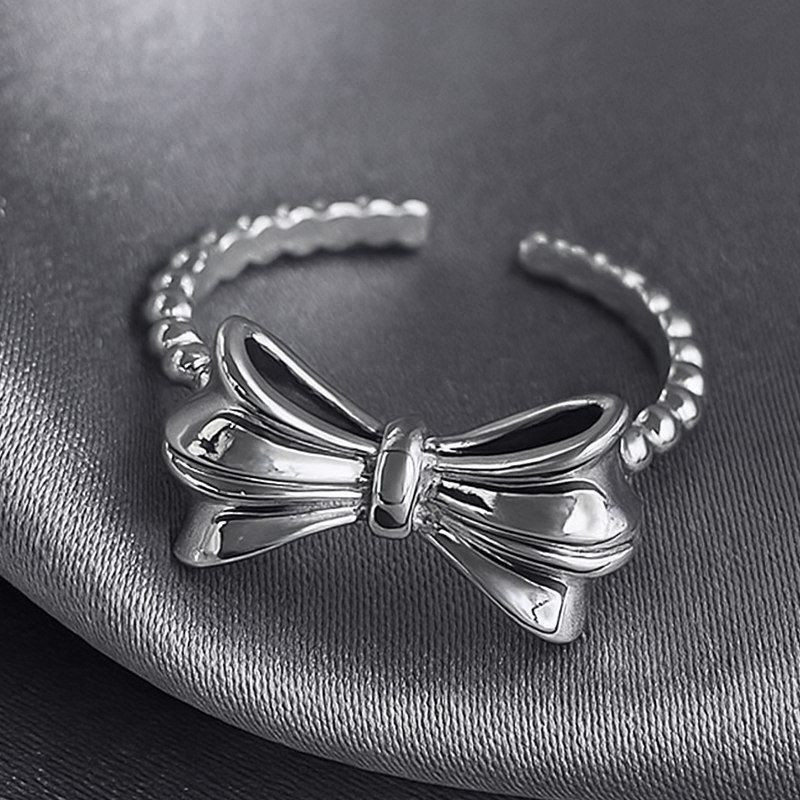 Кольцо с бантом и шариковой шинкой 1J12185CJJ Кольцо с бантом и шариковой шинкой 1J12185CJJ