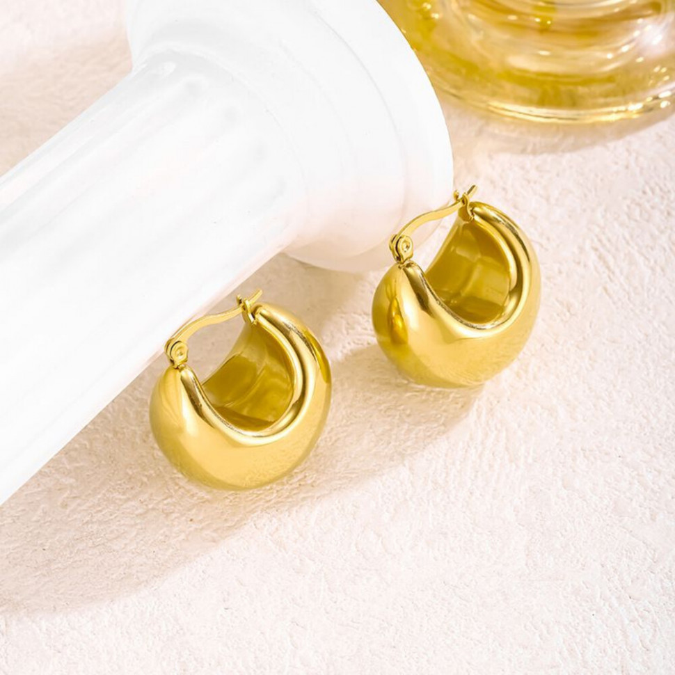 Серьги сталь CJH63069 Серьги сталь CJH63069