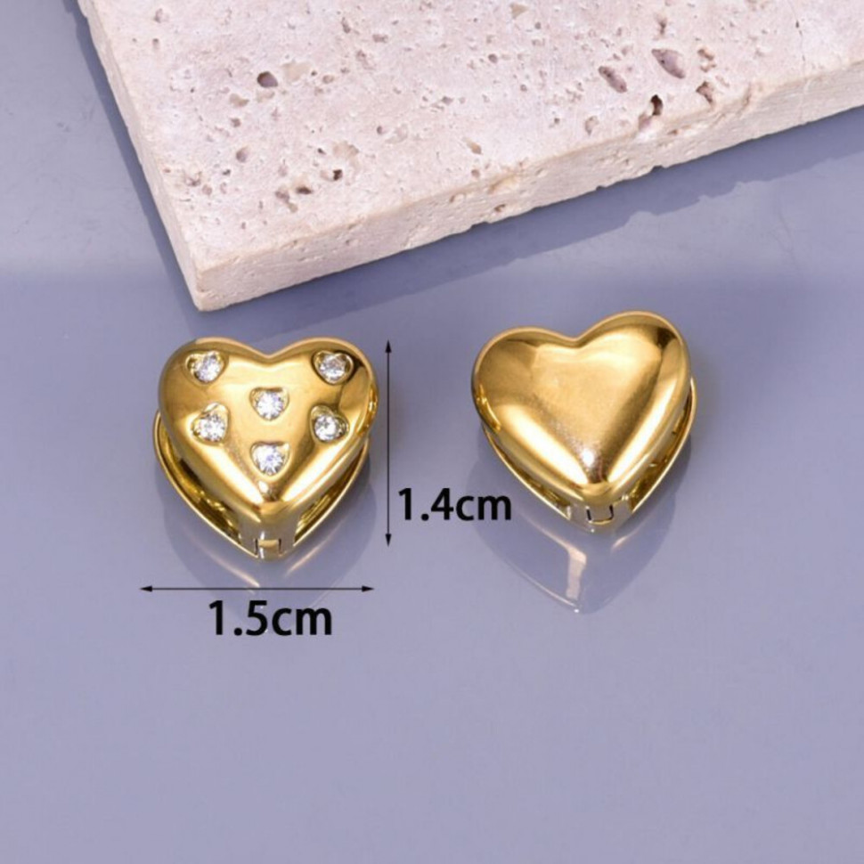 Серьги сталь CJH14887 Серьги сталь CJH14887