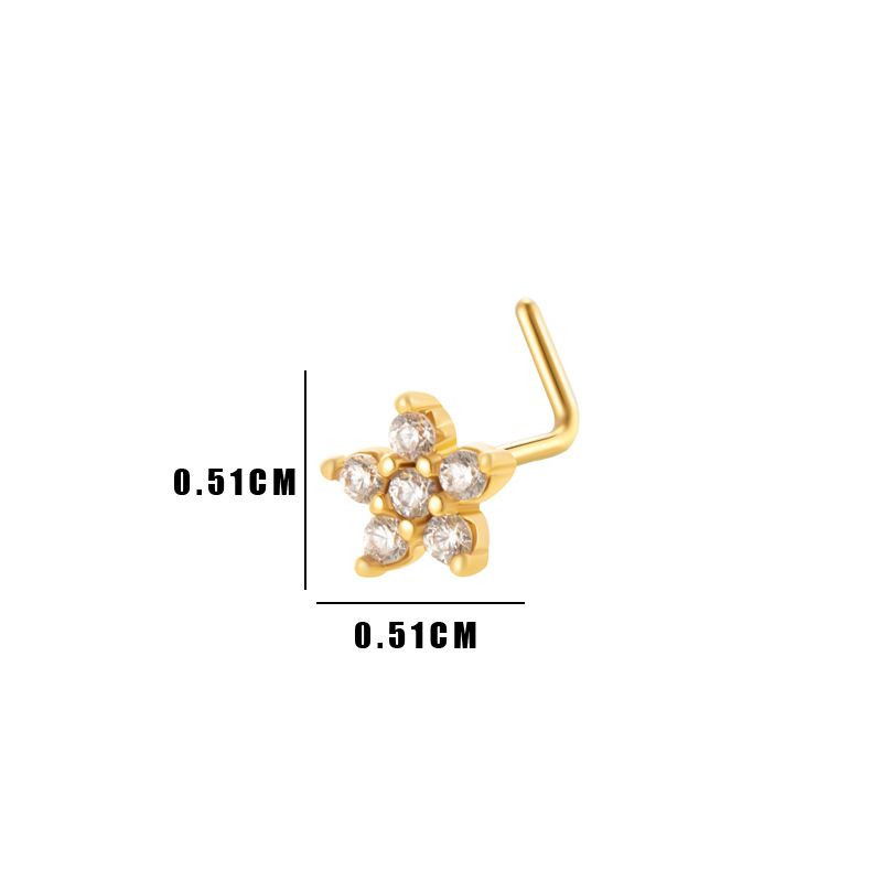 Пирсинг в нос CJH81735 Пирсинг в нос CJH81735