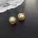 Серьги медь с напылением золотом J10661CJJ Серьги медь с напылением золотом J10661CJJ