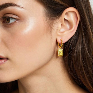 Серьги сталь CJP53990 Серьги сталь CJP53990