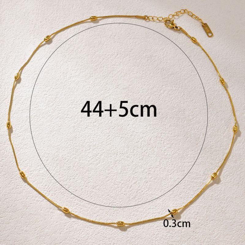 Колье из стали CJP95511