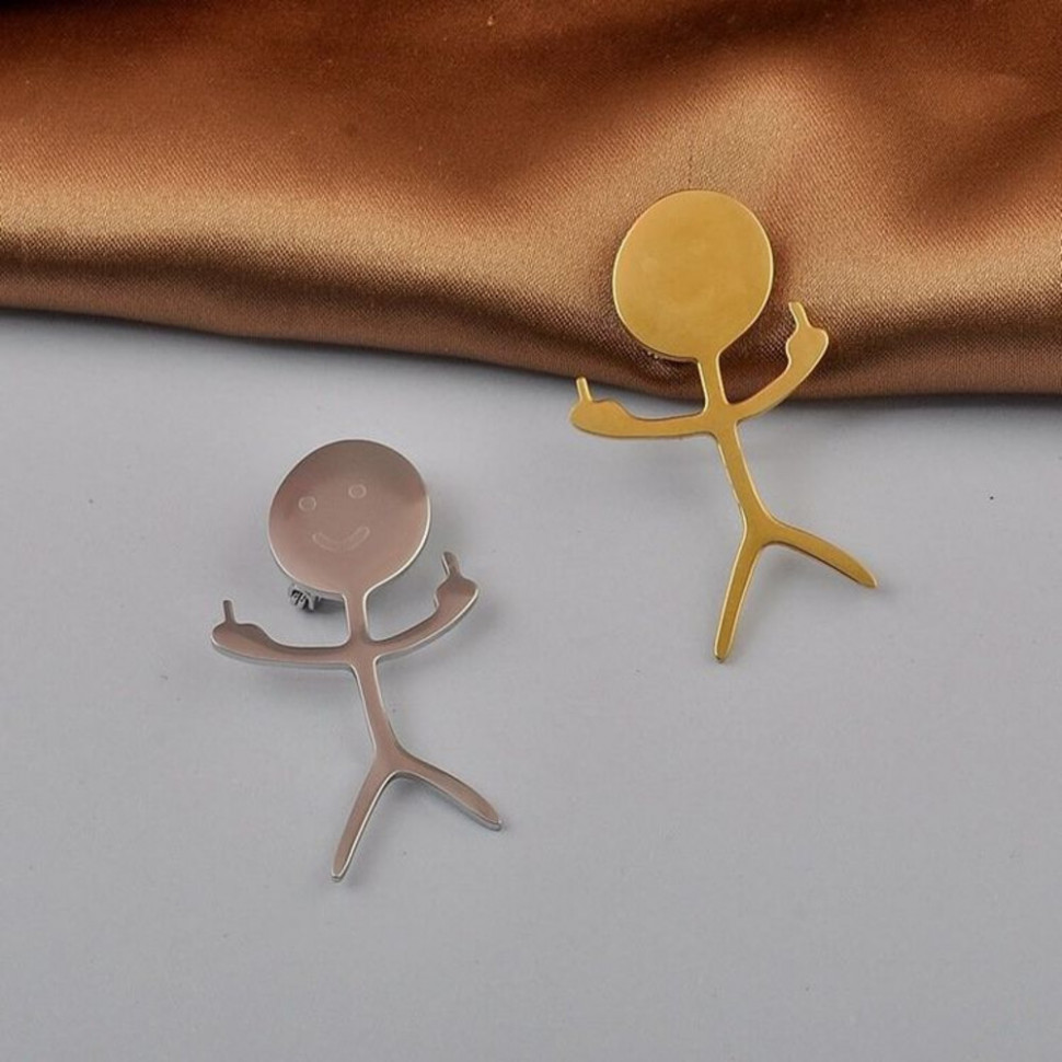 Брошь Медицинская сталь J11078CJJ