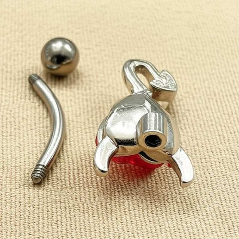 Пирсинг в пупок J11183CJJ