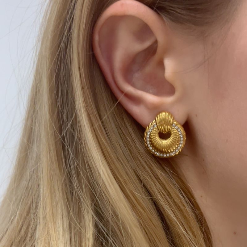 Серьги сталь CJR63114