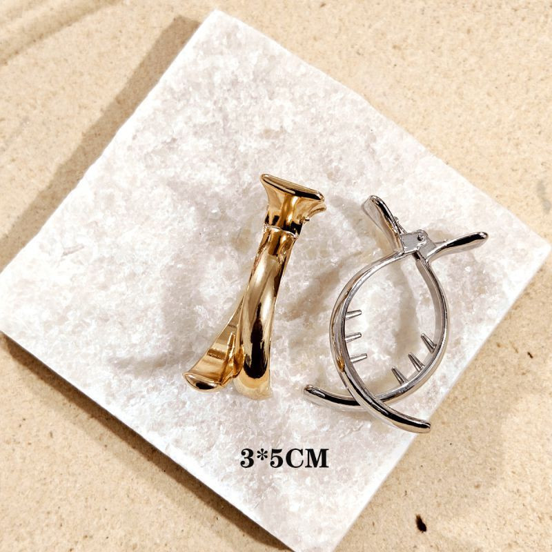 Краб с бабочкой из металла серебряный №1 CJU48132