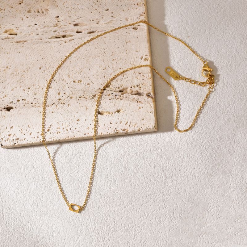 Колье из стали CJP95512