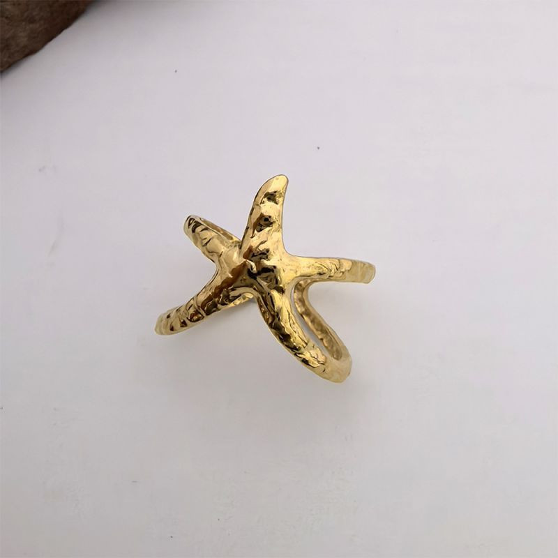 Фантазийное кольцо в форме морской звезды CJL79217