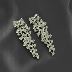 Серьги ювелирный сплав гроздь 1J11747CJJ