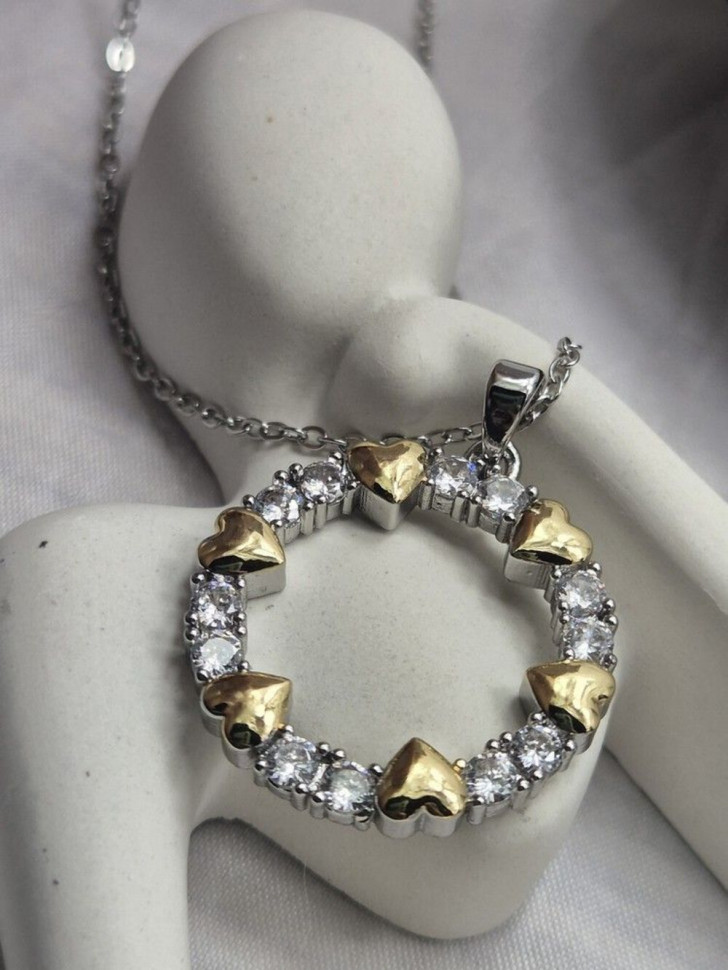 Колье медицинская сталь J10845CJJ Колье медицинская сталь J10845CJJ