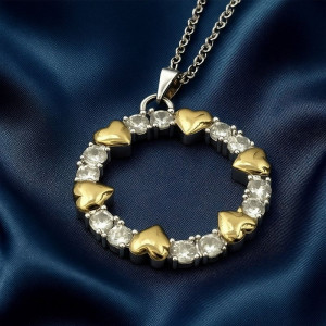 Колье медицинская сталь J10845CJJ Колье медицинская сталь J10845CJJ