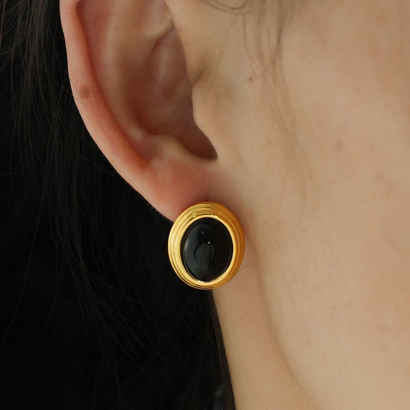 Серьги сталь CJM19078 Серьги сталь CJM19078