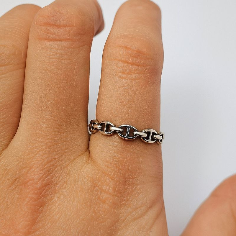 Кольцо медь напыление платиной 1J12188CJJ