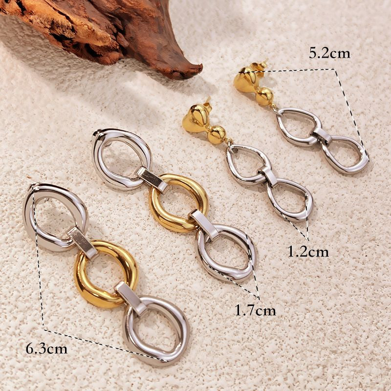 Серьги сталь CJQ21959