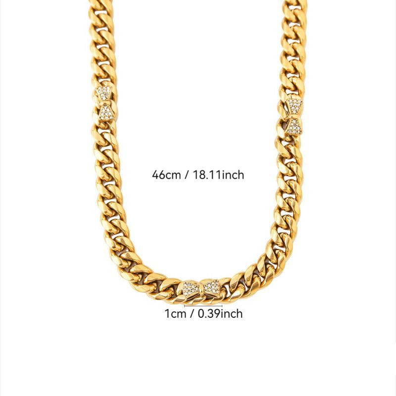 Колье из стали CJQ17603 Колье из стали CJQ17603