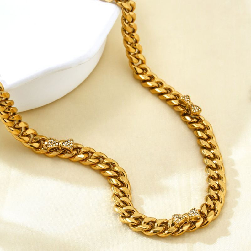 Колье из стали CJQ17603 Колье из стали CJQ17603