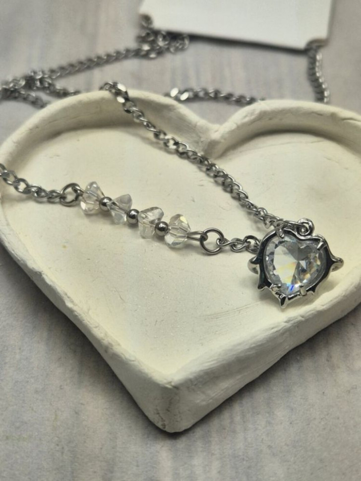 Акцентная Цепочка с крупным квадратным кристаллом J10752CJJ Акцентная Цепочка с крупным квадратным кристаллом J10752CJJ