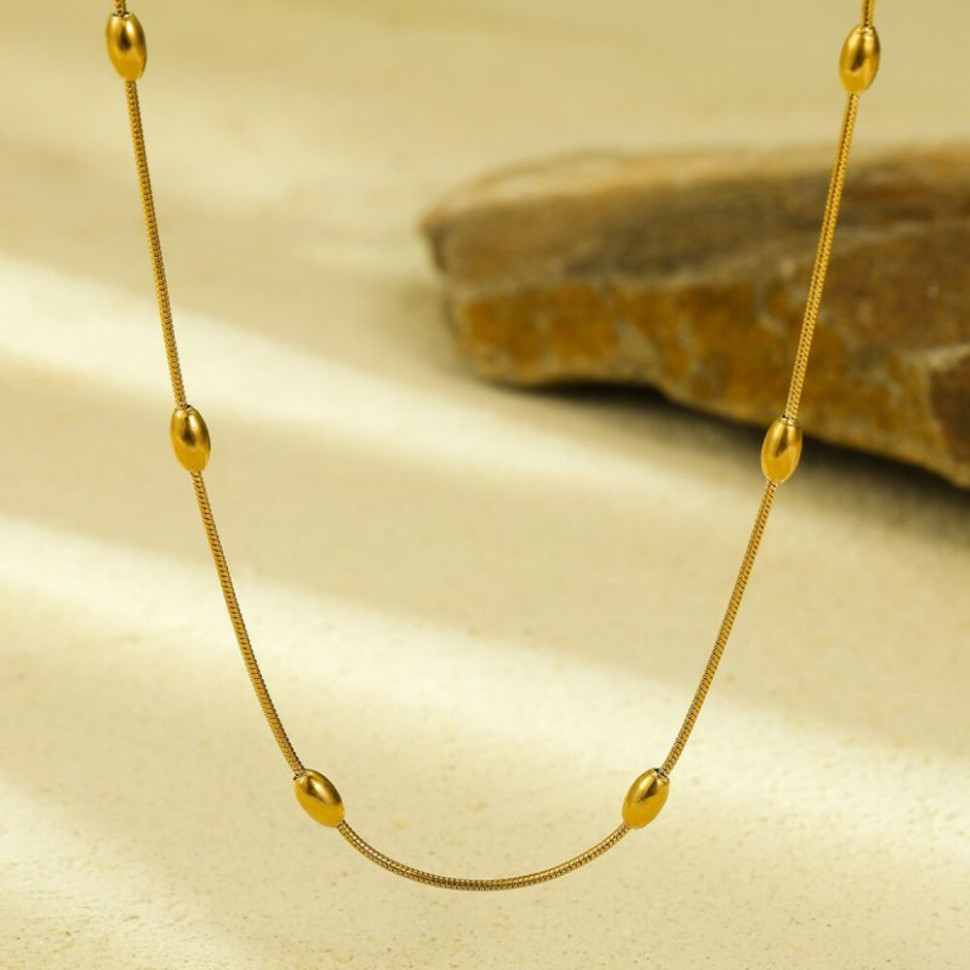 Колье из стали CJH53130