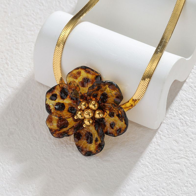 Колье из стали CJT01046