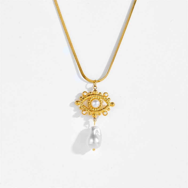 Колье из стали CJT29040