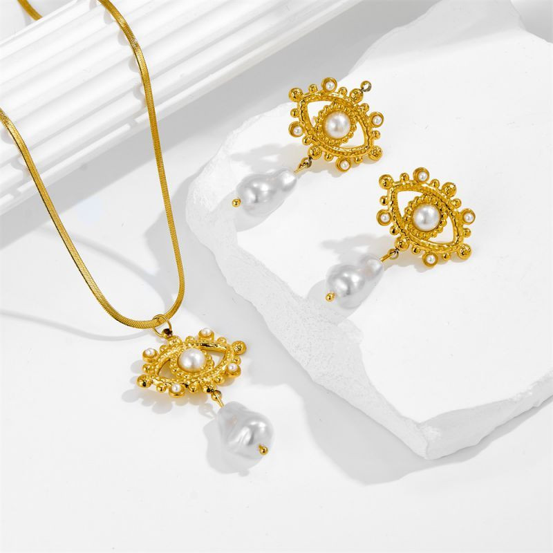 Колье из стали CJT29040