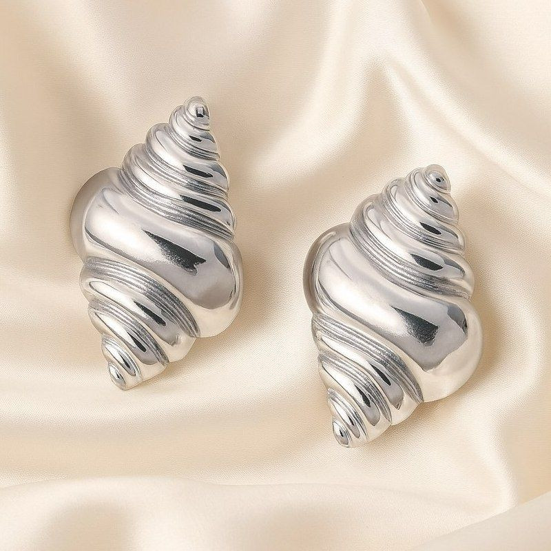 Серьги медицинская сталь 1J12385CJJ