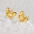 Серьги-пусеты Пчелы объемные детализированные CJL35145