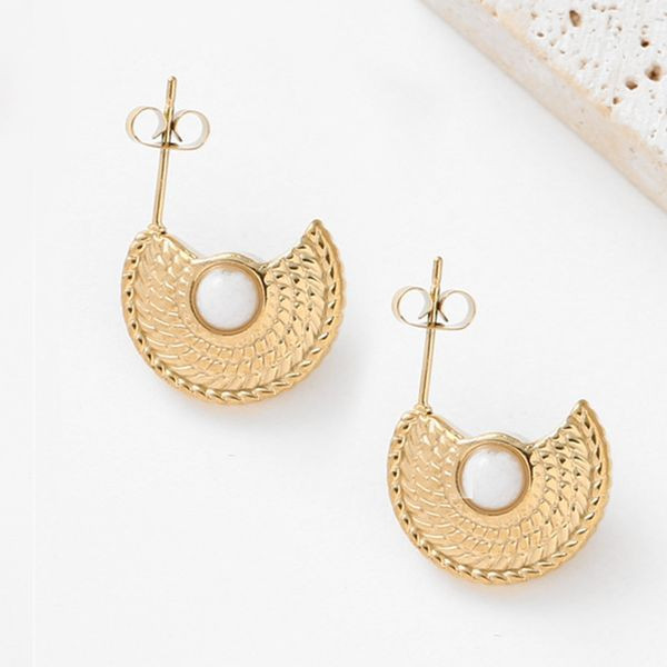 Серьги сталь CJL47022 Серьги сталь CJL47022