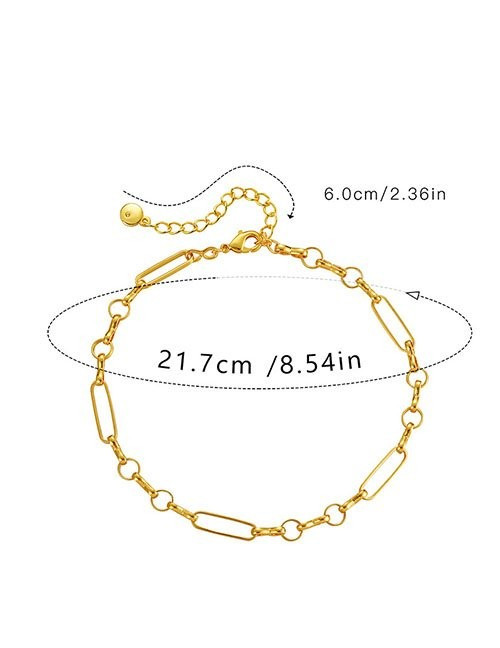 Браслет с переплетенными цепями Z29602