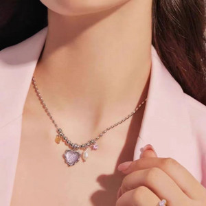 Колье из стали CJH50285