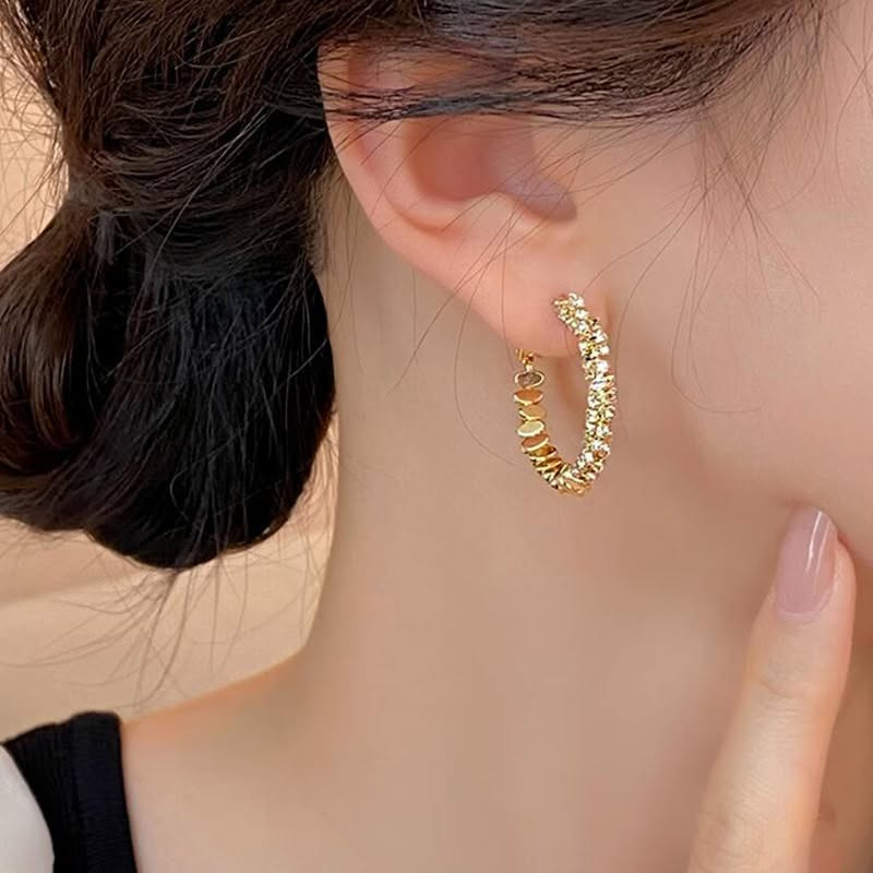 Серьги ювелирный сплав кольца 1J11749CJJ Серьги ювелирный сплав кольца 1J11749CJJ