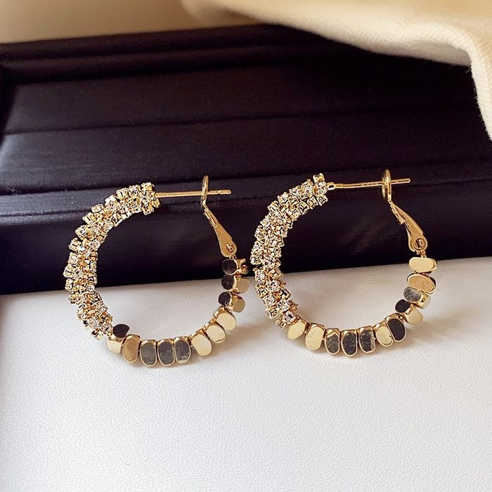 Серьги ювелирный сплав кольца 1J11749CJJ Серьги ювелирный сплав кольца 1J11749CJJ