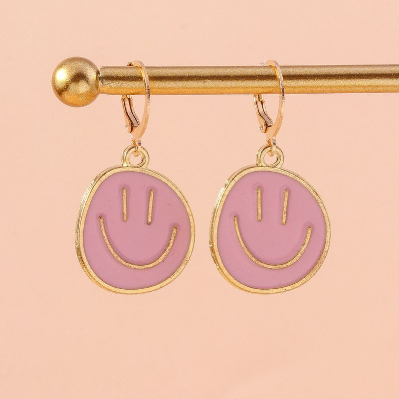 Серьги-подвески «Смайлы» J11549CJJ