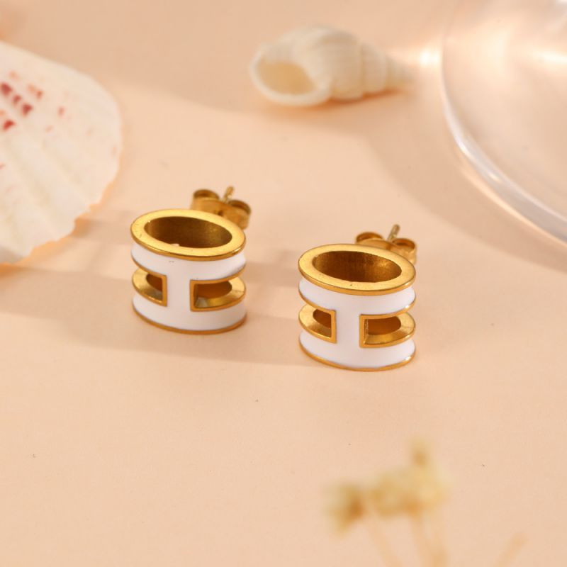 Серьги сталь CJP55531 Серьги сталь CJP55531