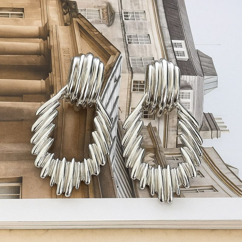 Массивные серьги-пусеты в стиле ретро 1J12119CJJ