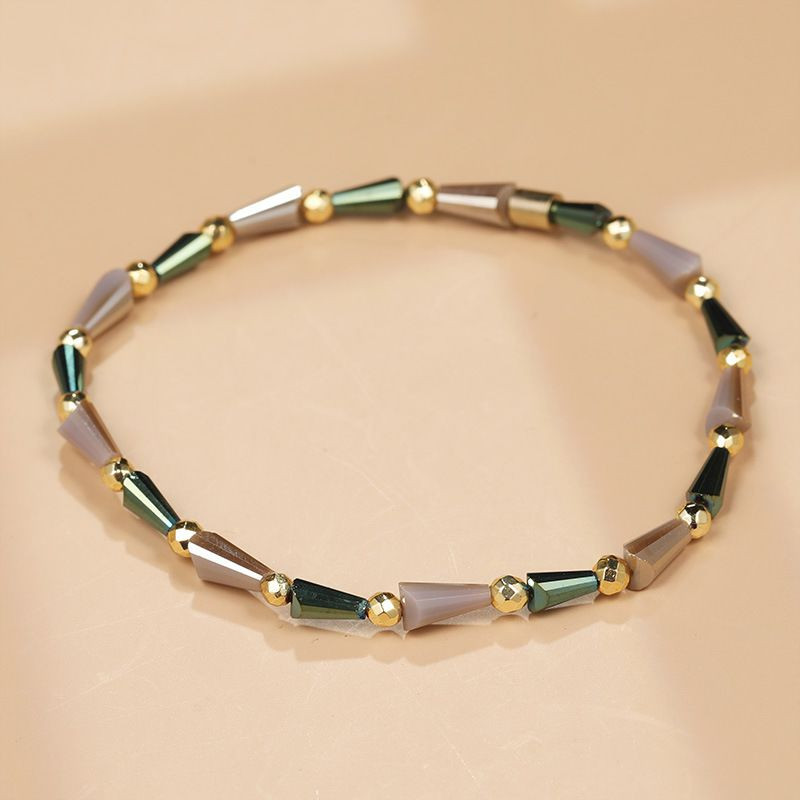 Браслет из мелкого бисера в ряд CJH61042