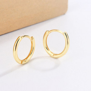 Базовые серьги-кольца конго с тонким профилем J10272CJJ