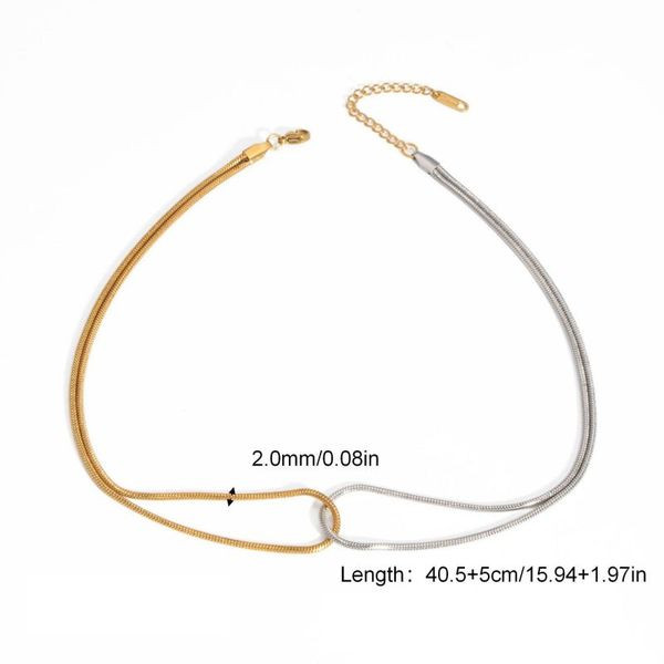 Колье из стали CJL84002 Колье из стали CJL84002