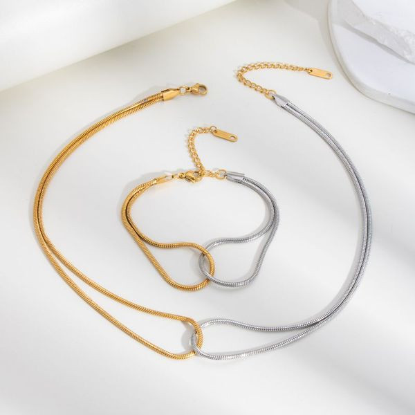 Колье из стали CJL84002 Колье из стали CJL84002